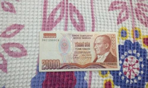 YİRMİBİN TÜRK LİRASI I. TERTİP
