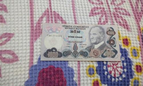 BİN TÜRK LİRASI III. TERTİP