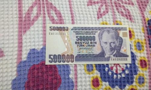 BEŞYÜZBİN TÜRK LİRASI III. TERTİP