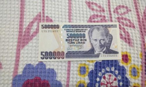 BEŞYÜZBİN TÜRK LİRASI IV. TERTİP