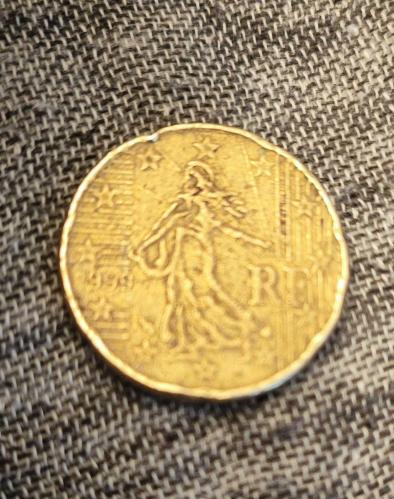 FRANSA 20 EUROCENT 1999