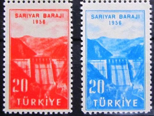 TÜRKİYE=1956   İ-1895..96 Sarıyar Barajı Açılışı   (**)'