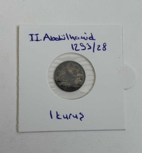 Abdülhamid 1293/28 Gümüş 1 Kuruş