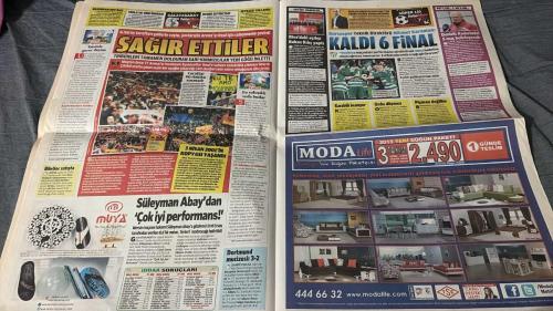 FOTOMAÇ -FUTBOL GAZETESİ -TURKISH NEWSPAPER - DOĞUM GÜNÜ HEDİYESİ  - TAM TAKIM EKSİKSİZ GAZETE -  10 NİSAN -2013  -GALATASARAYIMIZ REAL MADRİD'İ EZDİ GEÇTİ ARENA'NIN ÇİMLERİNE GÖMDÜ - PLAKASINI ALDINIZ MI? - ISTE G.SARAY BU - HELAL ASLANIM - ÇİVİ GİBİ ÇAKTI - ARENA'DA ÜNLÜLER GEÇİDİ - SAĞIR ETTİLER - 3 NİSAN 2001'İN KOPYASI YAŞANDI - SÜLEYMAN ABAY'DAN ÇOK İYİ PERFORMANS - DORTMUND MUCİZESİ 3-2 - TÜRKİYE'NİN GURURU CANER'E TEPKİ GÖSTERENLER UTANDI - LAZIO NAKAVT - AĞZI DA LAF YAPACAK - BARONİ'YE DÜNÜŞ - KARAR BURAYA KADARMIS - AYAKINIZI DENK ALIN - EKSİKLER DAHA İYİ - RONALDO - MOURINHO - EBOUE - SABRİ - SNEIJDER - DROGBA - ARBELOA - FATİH TERİM - BALOTELLI - DESAILLY - KILIÇDAROĞLU - ABDULLAH AVCI - ADNAN ÖZTÜRK - HİKMET KARAMAN - SÜLEYMAN ABAY - EROL ERSOY - LEWANDOWSKI - ELISEU - MARCO REUS - FELIPE SANTANA - CANER - HINCAL ULUÇ - SALİH UÇAN - SEMA ÇETİN - HAKAN ŞÜKÜR - ÜMİT DAVALA - HASAN ŞAŞ - CEVAT GÜLER - AHMET ÇALIK - ZEKI UZUNDURUKAN - EMRE - AZİZ YILDIRIM - AYKUT KOCAMAN -
