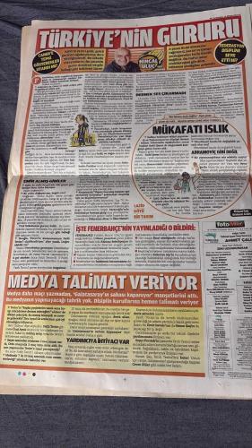 FOTOMAÇ -FUTBOL GAZETESİ -TURKISH NEWSPAPER - DOĞUM GÜNÜ HEDİYESİ  - TAM TAKIM EKSİKSİZ GAZETE -  10 NİSAN -2013  -GALATASARAYIMIZ REAL MADRİD'İ EZDİ GEÇTİ ARENA'NIN ÇİMLERİNE GÖMDÜ - PLAKASINI ALDINIZ MI? - ISTE G.SARAY BU - HELAL ASLANIM - ÇİVİ GİBİ ÇAKTI - ARENA'DA ÜNLÜLER GEÇİDİ - SAĞIR ETTİLER - 3 NİSAN 2001'İN KOPYASI YAŞANDI - SÜLEYMAN ABAY'DAN ÇOK İYİ PERFORMANS - DORTMUND MUCİZESİ 3-2 - TÜRKİYE'NİN GURURU CANER'E TEPKİ GÖSTERENLER UTANDI - LAZIO NAKAVT - AĞZI DA LAF YAPACAK - BARONİ'YE DÜNÜŞ - KARAR BURAYA KADARMIS - AYAKINIZI DENK ALIN - EKSİKLER DAHA İYİ - RONALDO - MOURINHO - EBOUE - SABRİ - SNEIJDER - DROGBA - ARBELOA - FATİH TERİM - BALOTELLI - DESAILLY - KILIÇDAROĞLU - ABDULLAH AVCI - ADNAN ÖZTÜRK - HİKMET KARAMAN - SÜLEYMAN ABAY - EROL ERSOY - LEWANDOWSKI - ELISEU - MARCO REUS - FELIPE SANTANA - CANER - HINCAL ULUÇ - SALİH UÇAN - SEMA ÇETİN - HAKAN ŞÜKÜR - ÜMİT DAVALA - HASAN ŞAŞ - CEVAT GÜLER - AHMET ÇALIK - ZEKI UZUNDURUKAN - EMRE - AZİZ YILDIRIM - AYKUT KOCAMAN -
