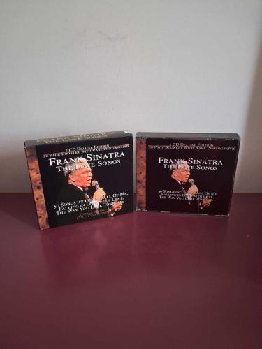 Cd  Frank Sinatra  The Love Songs Dejavu Retro Gold Collection Orijinal - Çiziksiz 2 Cd Kitapçıklı