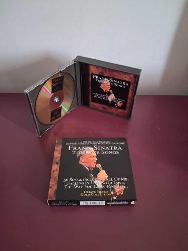 Cd  Frank Sinatra  The Love Songs Dejavu Retro Gold Collection Orijinal - Çiziksiz 2 Cd Kitapçıklı