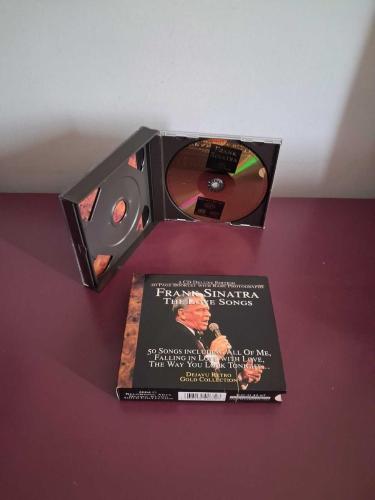 Cd  Frank Sinatra  The Love Songs Dejavu Retro Gold Collection Orijinal - Çiziksiz 2 Cd Kitapçıklı