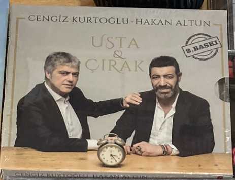 Usta çırak  CD Cengiz Kurtoğlu Hakan Altun SIFIR JELATİNLİ AMBALAJINDADIR