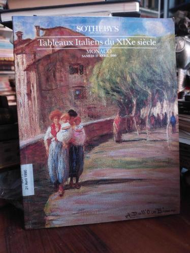 sotheby's tableaux ıtaliens du xıxe siecle monaco 1990
