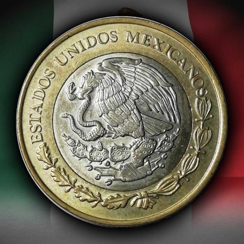 Meksika 2018 YILI 10 Peso ÇİL