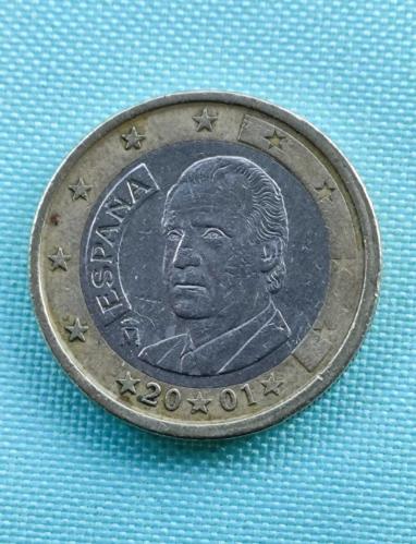 İSPANYA 1 EURO 2001