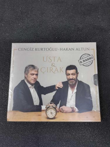 CENGİZ KURTOĞLU HAKAN ALTUN USTA ÇIRAK CD 2.Cİ BASKI SIFIR AMBALAJINDA