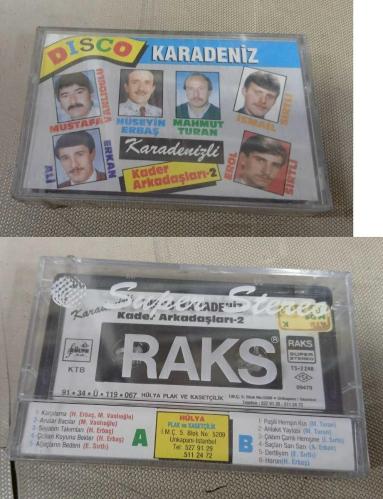 DISCO KARADENİZ  KADER ARKADAŞLARI KASET