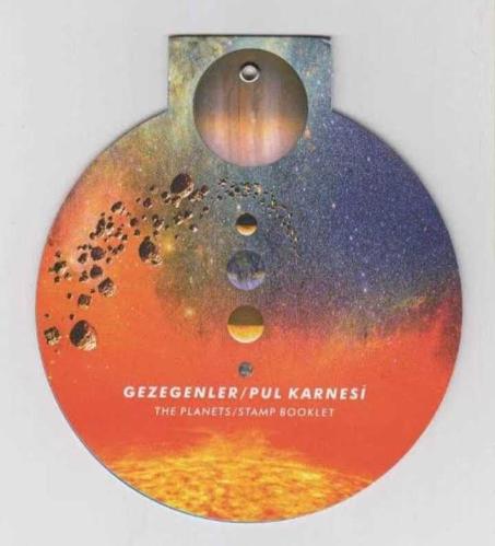 2020 Gezegenler Pul karnesi