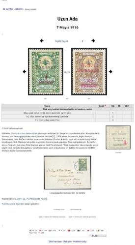 1916 Osmanli fiskal pulları üzerine İngiliz işgali sürsajlı REPRODÜKSİYON MNH