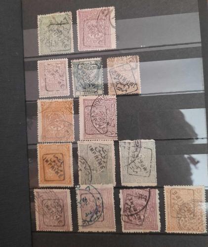 Osmanlı Matbua pulları ( ETÜD edilmedi )