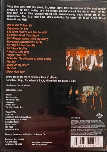 BACKSTREET BOYS THE VİDEO HİTS CHAPTER ONE DVD ORJİNAL FİLM 2.EL DVD ( 19555