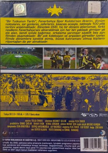 FENERBAHÇE BİR TUTKUNU TARİHİ SIFIR PAKETLİ DVD ORJİNAL FİLM 2.EL DVD ( 19581