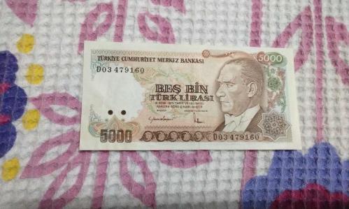 BEŞBİN TÜRK LİRASI II. TERTİP BÜYÜK MEVLANA ÇİL DURUMDADIR
