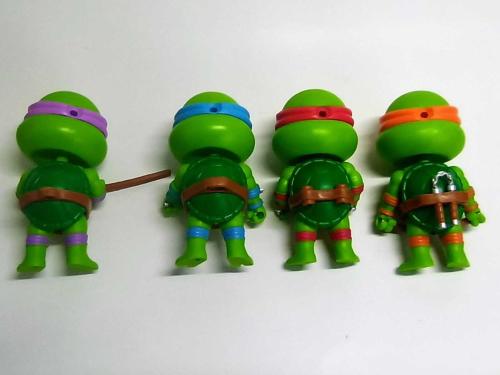 Teenage Mutant Ninja Turtles Ninja Kaplumbağalar Donatello, Leonardo, Raphael, Michelangelo Figür Oyuncak