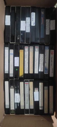 Toplam 30 Vhs kaset 10u Trtden 10u Show tv Cine5 10u Star tv kaydı Türkçe Dublaj Yabancı Filmler