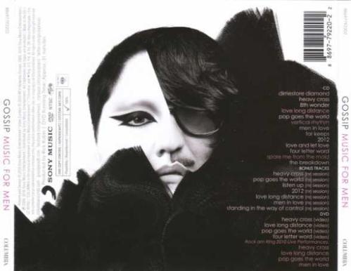 CD - GOSSIP Music For Men