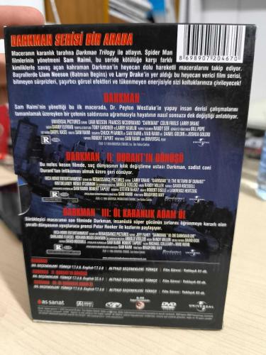 Darkman Trilogy – Özel Koleksiyon Kutusu (3 Filmlik Tam Seri)