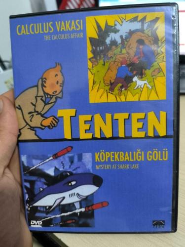 LOT.17 » Tenten – İkili Macera DVD Koleksiyonu (Calculus Vakası & Köpekbalığı Gölü)