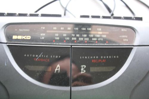 Beko-PR 3620 RADYO-KASET ÇALAR  VE AUX  SORUNSUZ SUPER ÜRÜNÜ (YENİ RAF