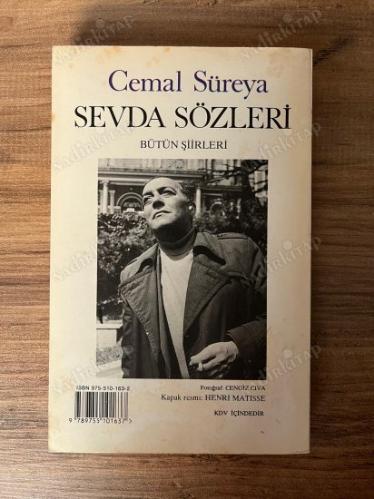Sevda Sözleri - Bütün Şiirleri (Üçüncü Basım)