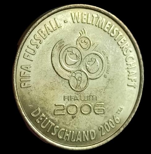 2006 FIFA Dünya Kupası Almanya Leipzig hatıra madalyon