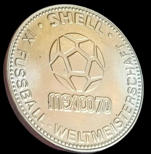 1970 Meksika FIFA Dünya Kupası hatıra madalyon