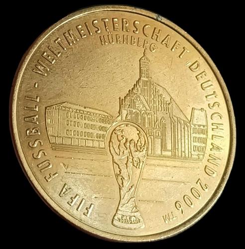 2006 FIFA Dünya Kupası Almanya Nürnberg hatıra madalyon