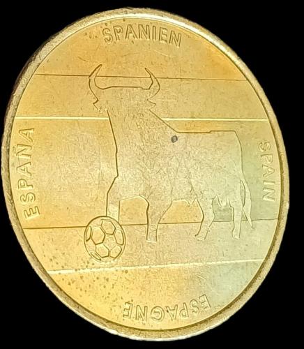 Almanya 2006 FIFA Dünya kupası Anısına İspanya Hatıra Madalya 8gr Koruma Kapsülünde