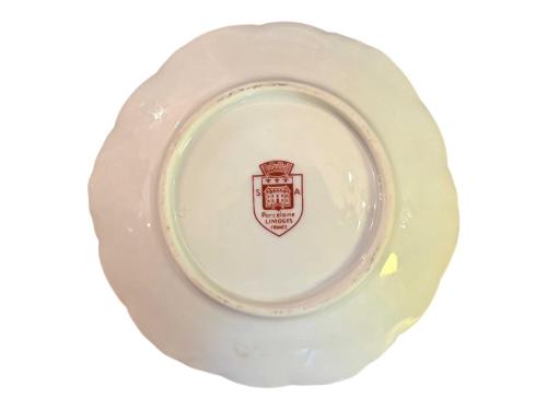 limoges porselen duvar tabağı 11 cm çapında