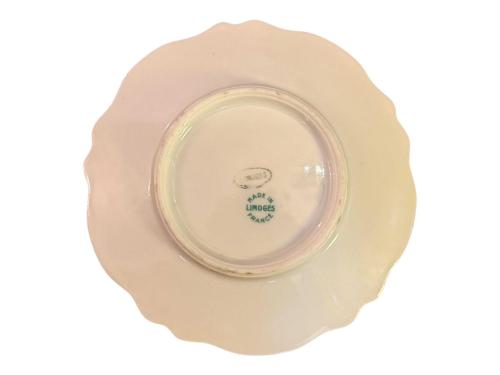limoges el boyama porselen dekor tabağı - 11 cm çapında