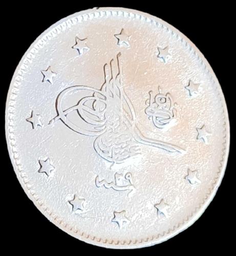 II Abdülhamid 1293/29 2 Kuruş Gümüş 2.32gr