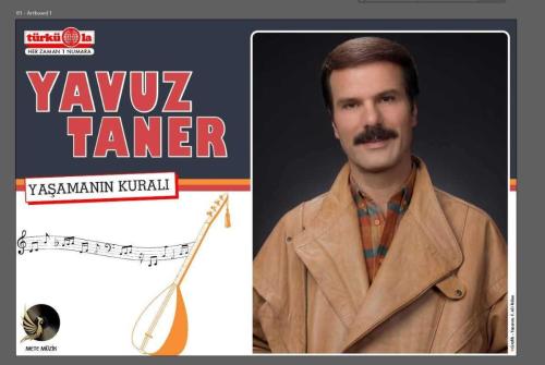 YAVUZ TANER - YAŞAMANIN KURALI SIFIR NUMARALI AFİŞ HEDİYELİ PLAK...