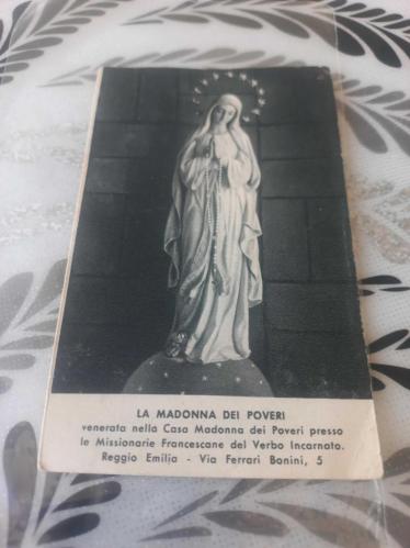 Meryem Ana (Fakirlerin Meryem Anası / Madonna dei Poveri) 1954