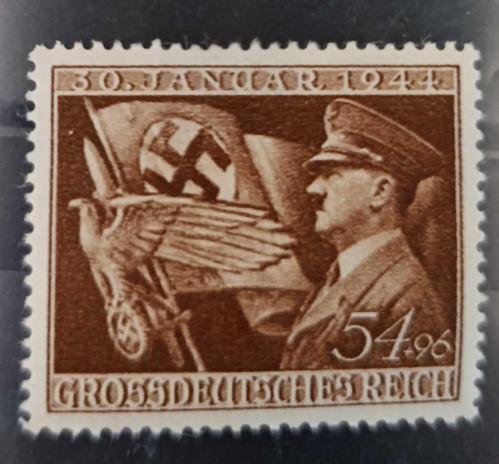 Almanya Reich 1944 tek pul tam seri _ damgasız
