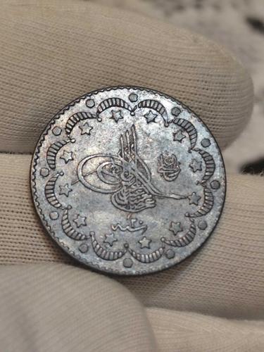 Sultan Abdülhamit 1293/20 Gümüş 5 Kuruş Nadir RR