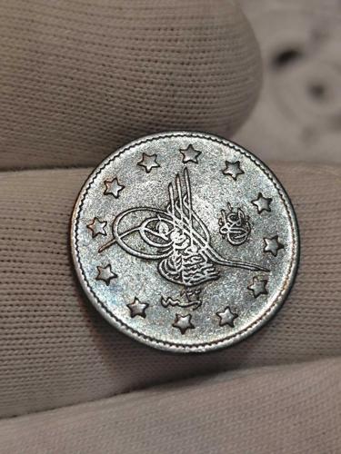 Sultan Abdülhamit 1293/22 Gümüş 2 Kuruş Nadir Çil