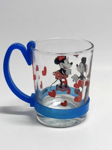 Mickey Minnie Mouse Vintage Fincan Kupa Cam Bardak