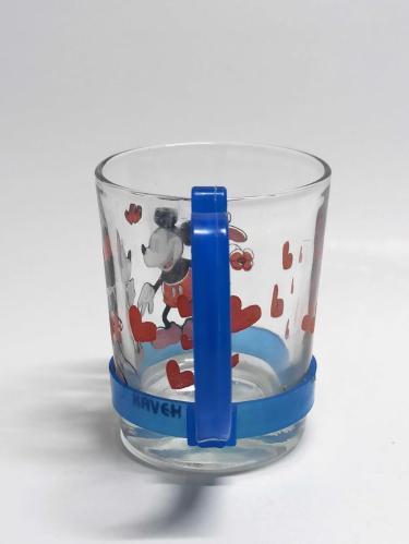 Mickey Minnie Mouse Vintage Fincan Kupa Cam Bardak