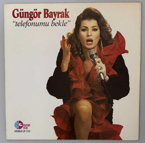 Güngör Bayrak Telefonumu Bekle Lp Plak (1986 Orijinal Dönem Baskı) Açılır Kapak