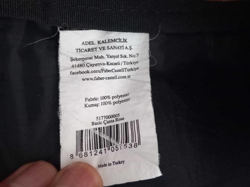 ORJİNAL FABER CASTELL SIRT ÇANTASI KONDİSYON YÜKSEK