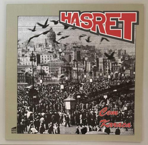 Cem Karaca Hasret Lp Plak (2012 Avrupa Plane Baskı)