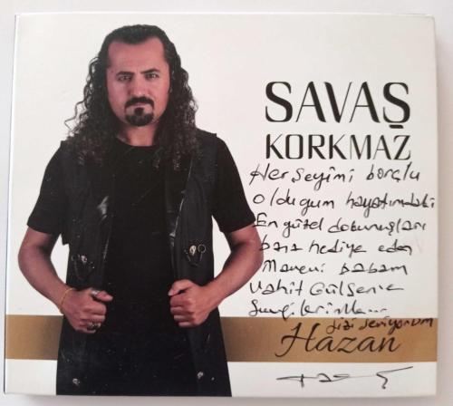 SAVAŞ KORKMAZ / Hazan ** İmzalı ve ithaflı ** [ DİGİPAK EDİSYON - CD ]