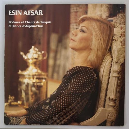 Esin Afşar Poémes Et Chants De Turquie D'Hier Et D'Aujourd'hui  Lp Plak (1986 Orijinal Fransa Baskı)